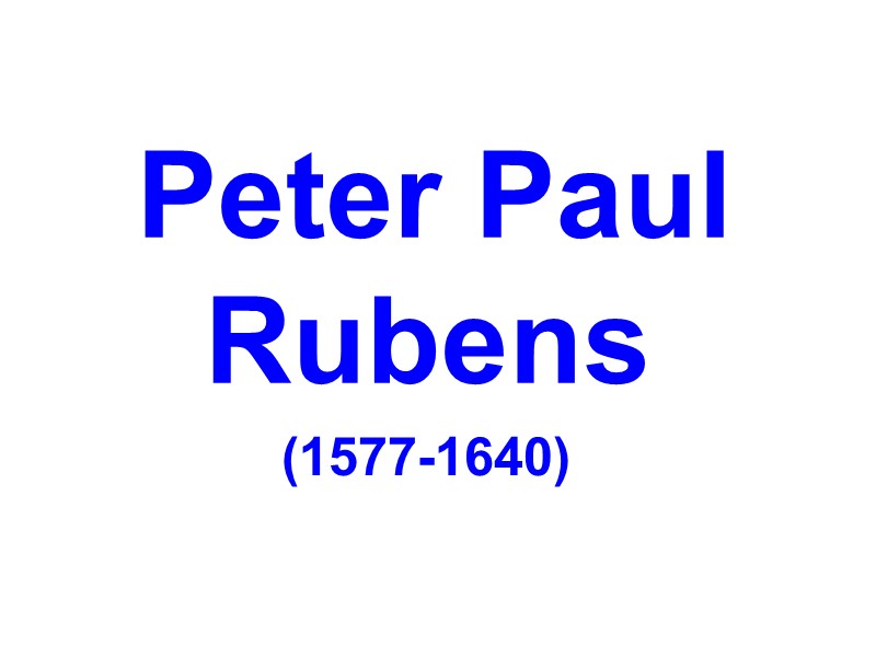 Peter Paul   Rubens (1577-1640)